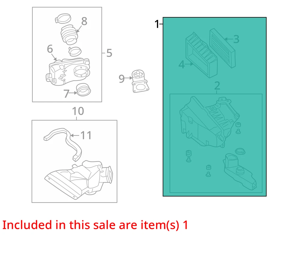 Filtro de aire compatible con 02-04 Infiniti I35 10199033 Foto 4 de 4