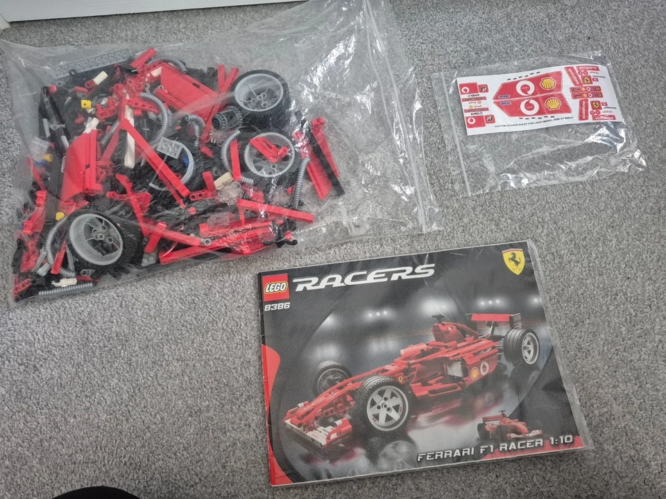 LEGO Racers 8386 Ferrari F1 Racer 1:10, photo 1 of 5