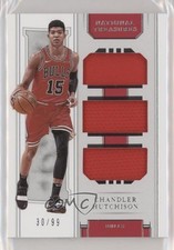 2018-19 National Treasures Rookie Triple Materials 30/99 Chandler Hutchison 0w47