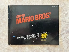 Super Mario Bros. Nintendo NES, 1985 Complete in Box CIB Mattel Version Hang Tag