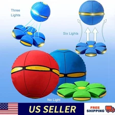 Magic Meta Bouncing Ball for Kids, Flying Saucer Bouncy Ball for Parent-Child Pl