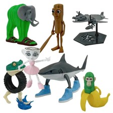 Tralalero Tralala Shark Figure PVC Mini Toy Collectible Desk Decor Gift