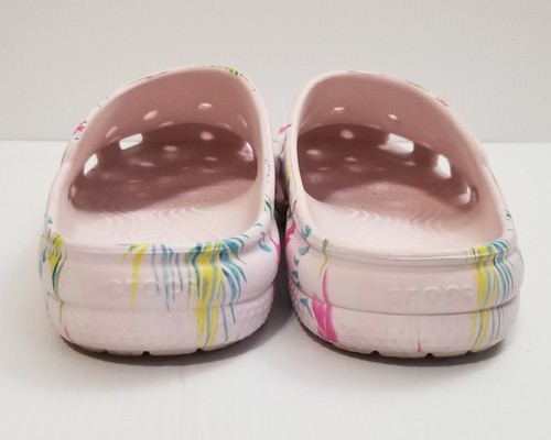 Crocs Freesail Clogs Womens Size 7 Tropical Floral Slip On Sandals Shoes 205634 - Picture 8 of 14