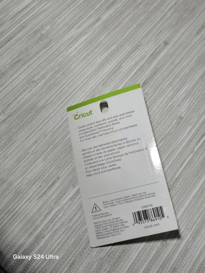 Корпус Cricut 2006704 Basic Perforation Blade QuickSwap - Изображение 4 из 4