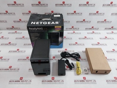 NETGEAR RN21400-100INS 4 Bay Network Attached Storage 12 V DC, 7 A Max