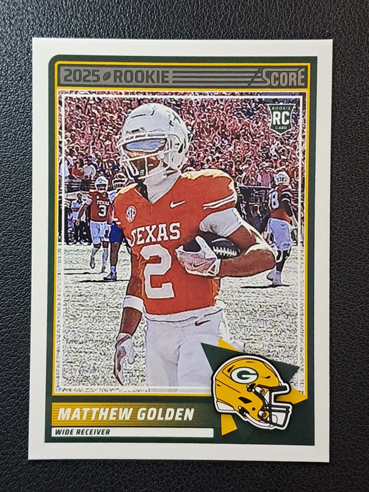 2025 Panini Score - Rookies - Matthew Golden #56 (RC) Rookie Card