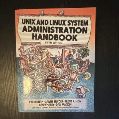 Addison-Wesley UNIX and Linux System Administration Handbook 5th Ed PB Nemeth
