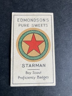 Edmondson Scout Trade Card