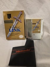 Legend of Zelda II 2 The Adventure of Link Nintendo NES Not Complete In Box CIB