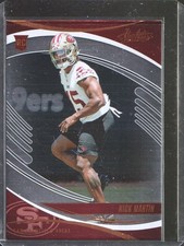 2025 Panini Absolute - Nick Martin #164 Rookie (RC) - San Francisco 49ers