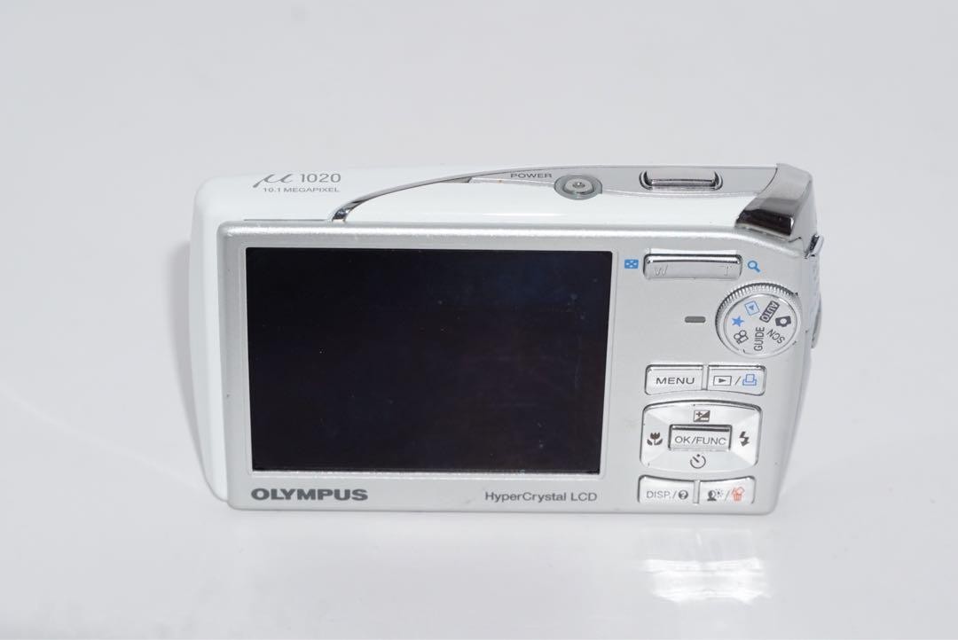 53.OLYMPUS　μ　1020 Olympus µ 1020 Digital Camera Compact Silver 7x Zoom Tested