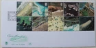 2002 STUART FDC - COASTLINES 10 x 27p STAMPS - DOVER KENT