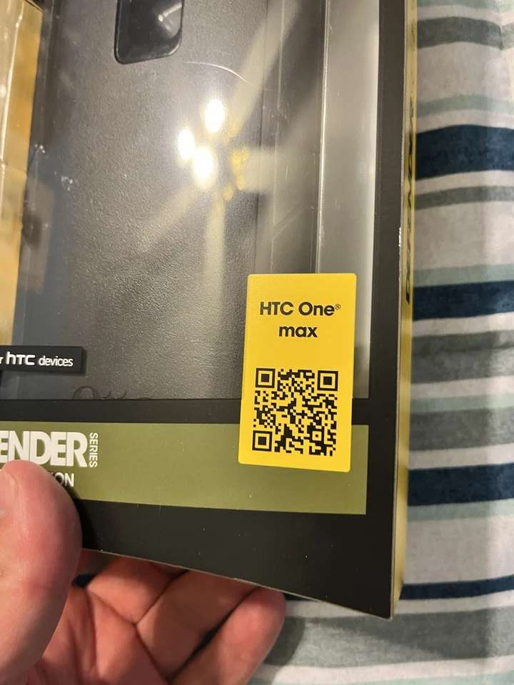 Free Ship OtterBox Defender Case W/Belt Holster for HTC One Max, Black 77-36849 - Image 3 of 4