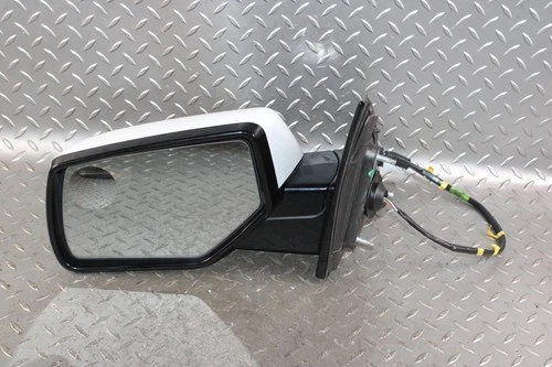 15-20 Suburban *SCUFFS* White Driver Left LH Power Door Mirror OEM Factory WTY