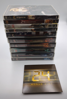 24 Twenty Four Series 1-8 Complete Collection DVD Box Set w
