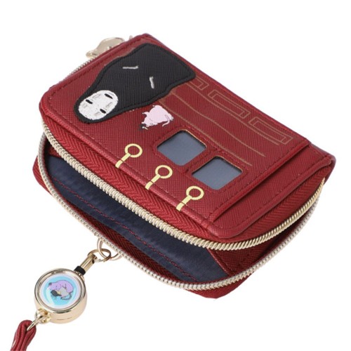 Spirited Away Münz- & Kartenetui mit Rolle ohne Gesicht Kaonashi Studio Ghibli Neu - Bild 3 von 12