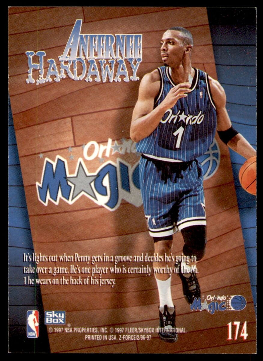 1997-98 SKYBOX Z-FORCE ANFERNEE HARDAWAY ORLANDO MAGIC #174 | eBay 1997-98 SKYBOX Z-FORCE ANFERNEE HARDAWAY ORLANDO MAGIC #174 | eBay