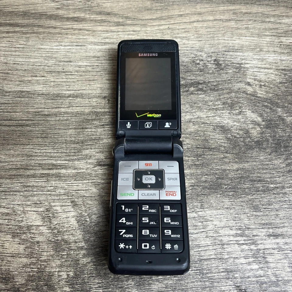 Samsung Verizon Wireless SCH-U320 Flip Cell Phone ⚠️NO BATTERY ⚠️ - Image 4 of 4