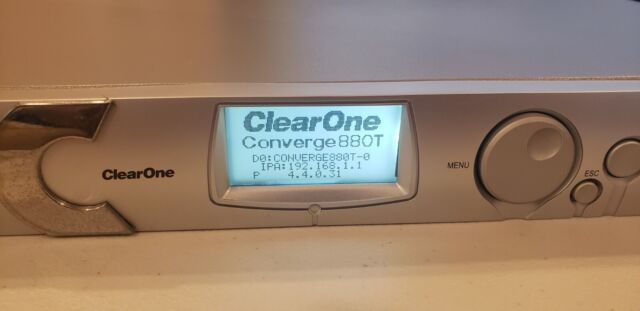 ClearOne Converge Pro 880t Professional Conferencing Systems PN 910151881 for sale online 