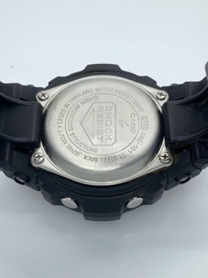 CASIO G-SHOCK AWG-101-1AJF Black Resin Solar Digital Analog Watch 