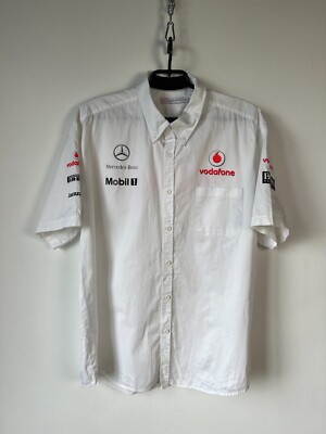 Vodafone Mclaren Mercedes Benz Formula Uno Shirt Size XL Mens | eBay