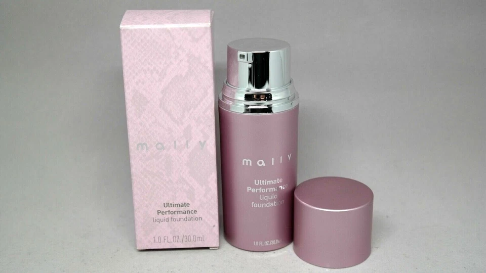 MALLY BEAUTY Ultimate Performance Liquid Foundation TAN 1 fl oz NEW & BOXED - Image 3 of 4