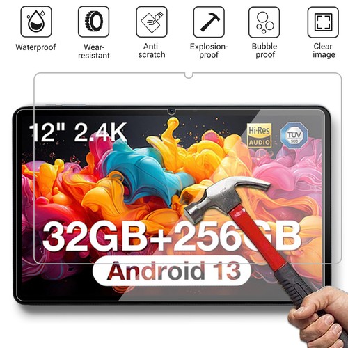 For Doogee T40 Pro 12" 2024 Tablet Shockproof PU Leather Flip Stand Case Cover - Picture 13 of 14