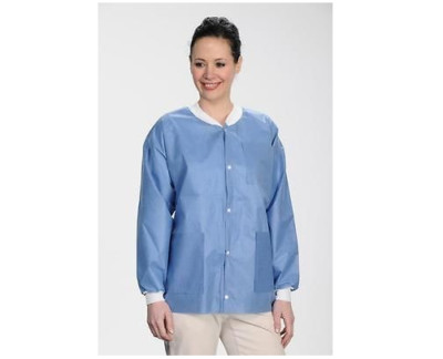 ValuMax-3630MBXL Extra-Safe Jacket - Medical Blue X-Large 10/Pk Hip-Length Ligh