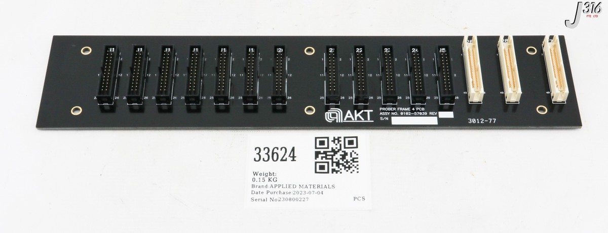 33624 APPLIED MATERIALS PCB, AKT PROBER FRAME 4 PCB 0102-57039 | eBay