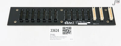 テスト 33624 APPLIED MATERIALS PCB, AKT PROBER FRAME 4 PCB 0102-57039 | eBay