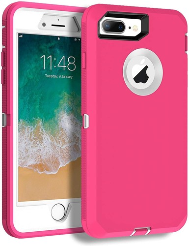 For Phone 7Plus / 8 Plus Heavy Duty Belt Clip Holster Case(with Belt Clip) - Picture 8 of 51