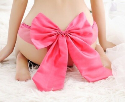 Sexy Lolita G-String Panties Big Bowknot Thongs Briefs Bikinis Underwear Japanes