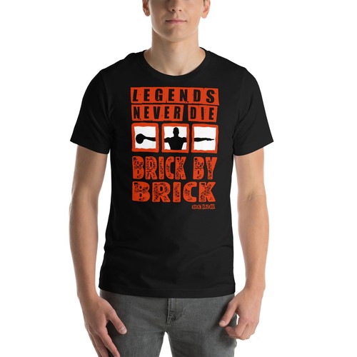 Camisa a juego Jordan Retro 4 Brick by Brick - Camiseta deportiva gráfica envergadura - Imagen 4 de 9