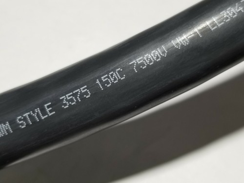 Câble électrique Champlain Exar 150 SFX 2/0 AWG - 5 Pieds, Cuivre étamé XLPE Noir | Pour Soudage Et Industrie