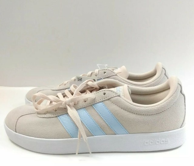 Size 9 - adidas VL Court 2.0 Linen Glow 