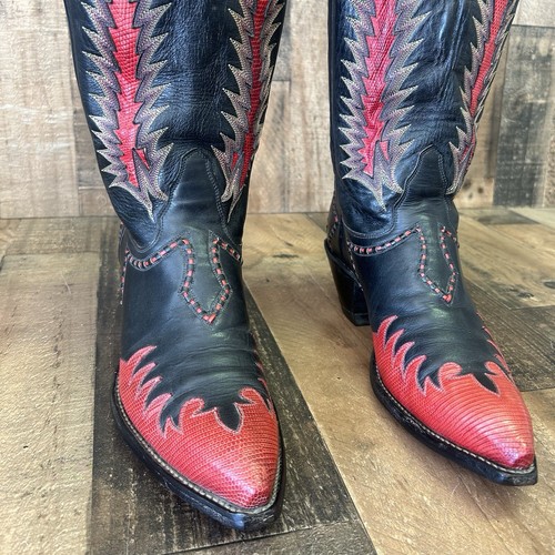 Tony Lama 6853 Fire Walker Vintage Gold Label Cowboystiefel Herren 9,5 D - Bild 10 von 12