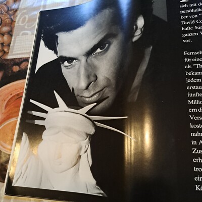 David Copperfield'' The Magic 1993 ''Die Meilensteine des David Copperf.Prospekt