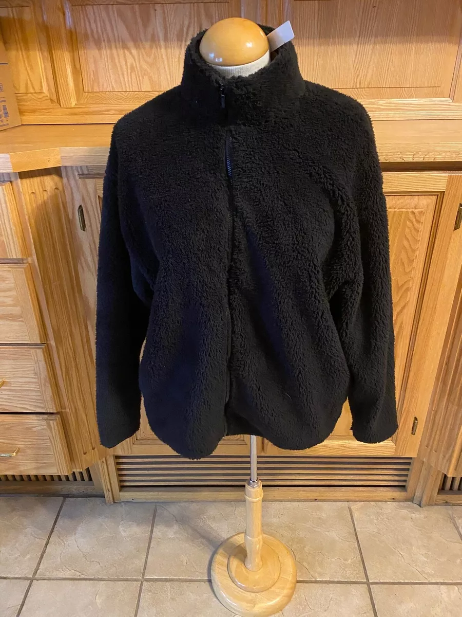 Faux fur top coat victoria secret