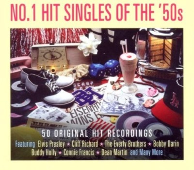 NO.1 HIT SINGLES OF THE 50'S 2 CD NEW! 