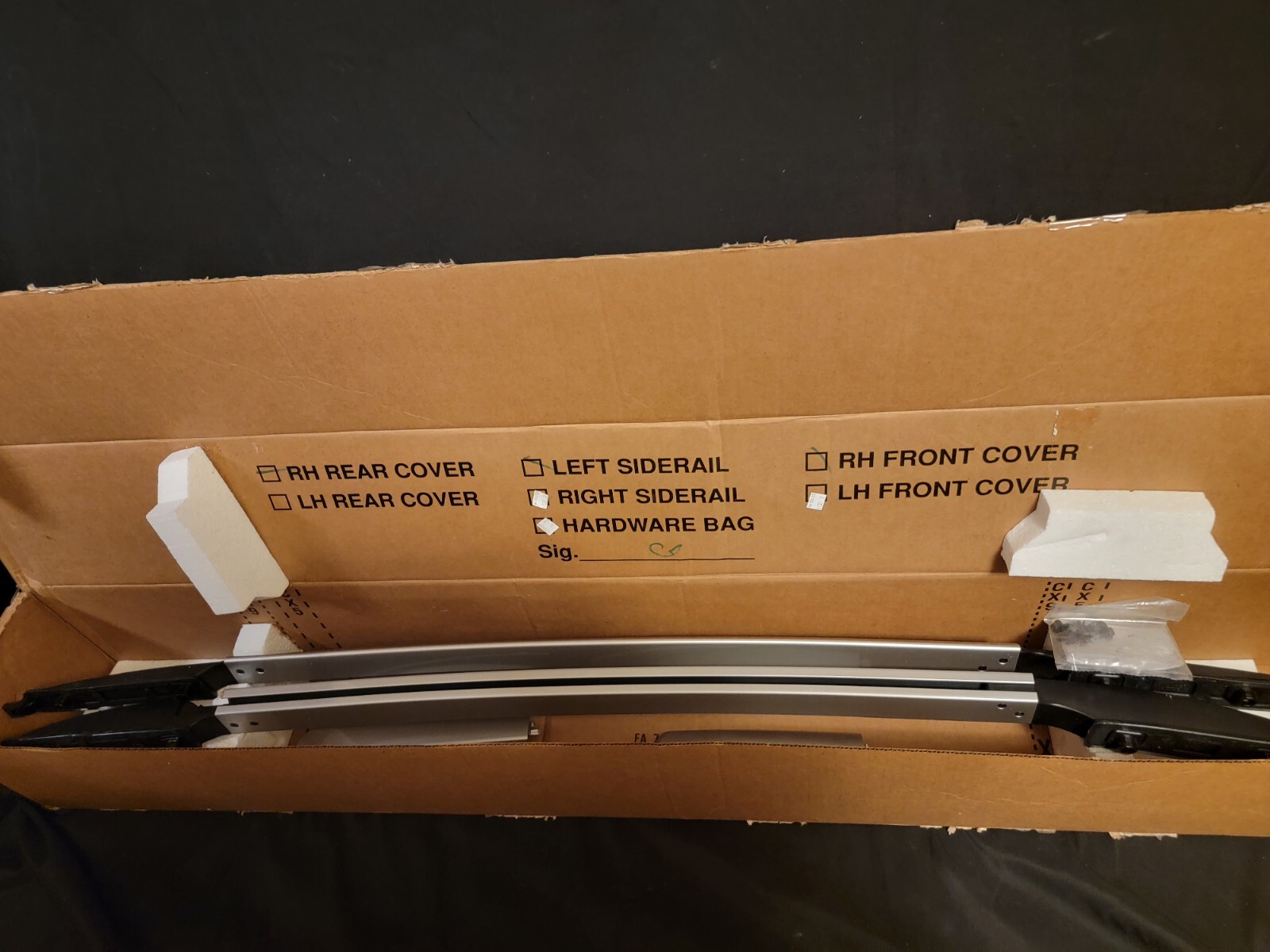 OEM Roof Rack Side Rails Mazda CX5 Silver 20132016 eBay