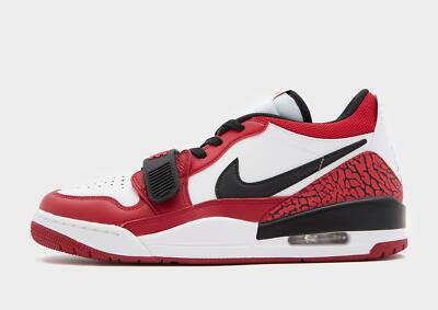Authentic Air Jordan Legacy 312 Low  (Herren Größen: UK 8,5 & 9) White / Gym Red