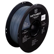 HATCHBOX 1.75mm Gray Blue PLA 3D Printer Filament, 1 KG Spool