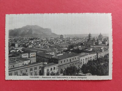 AK Ansichtskarte Postkarte Palermo Panorama dell´Observatorio e Monte Pellegrino