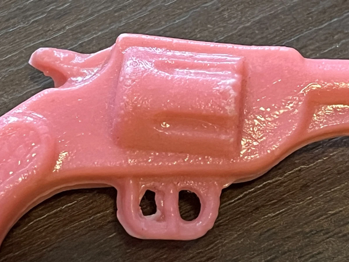 Pink plastic 2024 toy gun