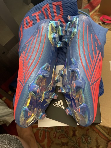 adidas Predator Edge + FB GZ9002 blau und orange Fußballschuhe - Bild 11 von 12