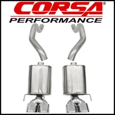 Corsa Xtreme 2.5" Axle-Back Exhaust System fit 05-08 Chevy Corvette C6 6.0L/6.2L