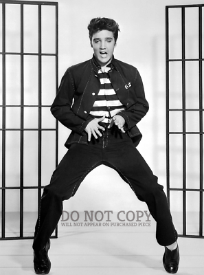 Elvis Presley Photograph 8 X 10 - Rare 1957 Jailhouse Rock
