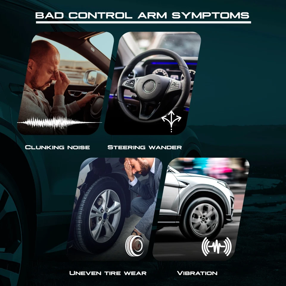 Lower Control Arm Front Passenger RH Right for 89-97 Nissan D21 Hardbody Pickup - Image 4 of 4