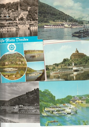 ELBE - SCHIFFE   ----  30 verschiedene  AK ---- Weiße Flotte Dresden
