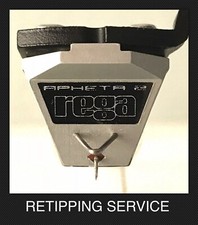 Rega Apheta Moving Coil Cartridge Nude Fritz Gyger Fg S 5/120μm Retipping Ania